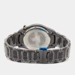 Bernhard H. Mayer Black Mother Of Pearl Black Ceramic Stainless Steel Circonias La Vida BH17P/CW Women's Wristwatch 38 mm