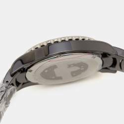 Bernhard H. Mayer Black Mother Of Pearl Black Ceramic Stainless Steel Circonias La Vida BH17P/CW Women's Wristwatch 38 mm