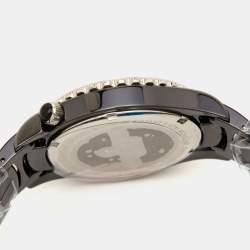 Bernhard H. Mayer Black Mother Of Pearl Black Ceramic Stainless Steel Circonias La Vida BH17P/CW Women's Wristwatch 38 mm