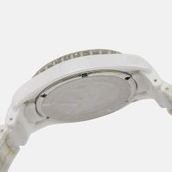 Bernhard H.Mayer White Ceramic Stainless Steel La Vida B2416/CW Women's Wristwatch 38 mm