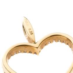 Bernhard H. Mayer Adonia Diamond 18k Yellow Gold Pendant