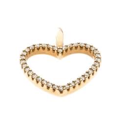 Bernhard H. Mayer Adonia Diamond 18k Yellow Gold Pendant