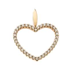 Bernhard H. Mayer Adonia Diamond 18k Yellow Gold Pendant