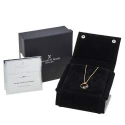 Bernard H. Mayer Emma Infinite Diamonds 18k Yellow Gold Pendant 