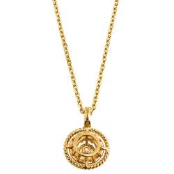 Bernhard H. Mayer Theia Diamond 18K Yellow Gold Pendant Set