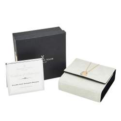 Pre Owned Bernhard H. Mayer Golden Cove Diamond 18k Two Tone Gold Pendant