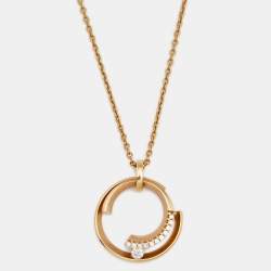 Bernhard H. Mayer Emma Infinite Diamond 18k Yellow Gold Pendant 