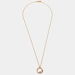 Bernhard H. Mayer Emma Infinite Diamond 18k Yellow Gold Pendant 