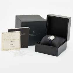 Bernhard H. Mayer Mother Of Pearl Stainless Steel Embossed Leather Serenade B3103 Women's Wristwatch 23 mm