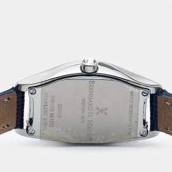 Bernhard H. Mayer Mother Of Pearl Stainless Steel Embossed Leather Serenade B3103 Women's Wristwatch 23 mm