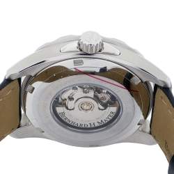 Bernhard H. Mayer White Mother of Pearl Leather Limited Edition BH04 Ballad Women's Wristwatch 34 mm