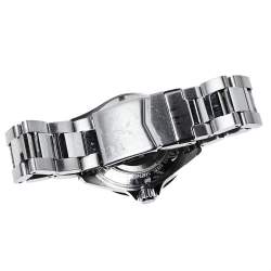 Pre Owned Bernhard H. Mayer Black Stainless Steel Nauticus Men's Wristwatch 37 mm