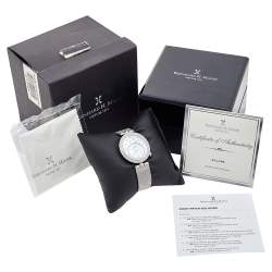 Bernhard H. Mayer Mother of Pearl Stainless Steel Allure B1706/CW Women's Wristwatch 34 mm