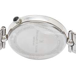 Pre Owned Bernhard H. Mayer Mother of Pearl Stainless Steel Allure B1706/CW Women's Wristwatch 34 mm