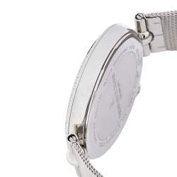 Pre Owned Bernhard H. Mayer Mother of Pearl Stainless Steel Allure B1706/CW Women's Wristwatch 34 mm