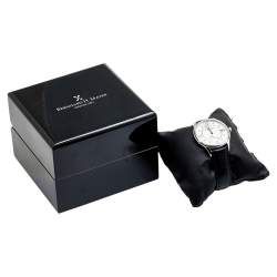 Bernhard H. Mayer Mother Of Pearl Stainless Steel Leather Diamond Muses Women's Wristwatch 36 mm