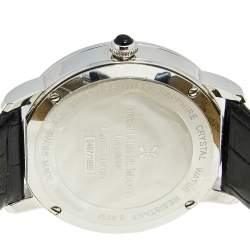 Bernhard H.Mayer Multicolor Stainess Steel Leather Diamond Peacock BH26/CW Women's Wristwatch 38 mm