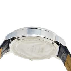 Bernhard H.Mayer Multicolor Stainess Steel Leather Diamond Peacock BH26/CW Women's Wristwatch 38 mm