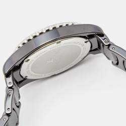 Bernhard H. Mayer Black Mother of Pearl Ceramic La Vida BH17/CWR Women's Wristwatch 38 mm