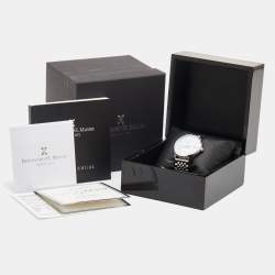 Pre Owned  Bernhard H. Mayer Mother Of Pearl Stainless Steel Diamond Muses BH07/CWF Women's Wristwatch 36 mm