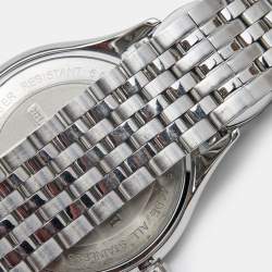 Pre Owned  Bernhard H. Mayer Mother Of Pearl Stainless Steel Diamond Muses BH07/CWF Women's Wristwatch 36 mm