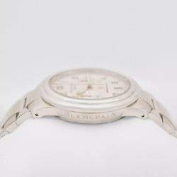 Blancpain Silver Stainless Steel Flyback F 185 Automatic Men's Wristwatch 38 mm
