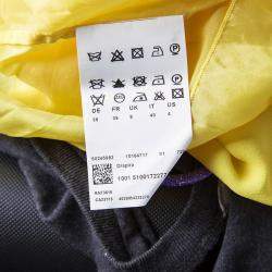 مملوكة مسبقًا فستان بوس باي هوغو بوس درابيرا بلا أكمام شيفون أصفر S