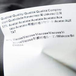 Pre Owned Boss By Hugo Boss Black Pearl Embellished Strapless Damarda Dress M