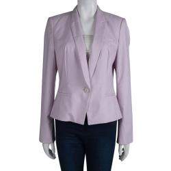 مملوكة مسبقًا Boss By Hugo Boss Pale Pink Jadelyn Blazer M