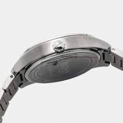 Pre Owned Hugo Boss Blue Stainless Steel Grand Course 1502583 Women's Wristwatch 36 mm