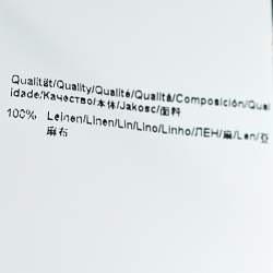 Pre Owned وشاح بوس باي هوغو بوس أبيض وبيج