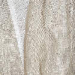 Pre Owned وشاح بوس باي هوغو بوس أبيض وبيج