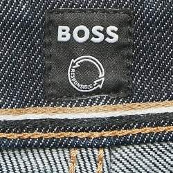 Pre Owned Boss By Hugo Boss Navy Blue Denim Delaware Slim Fit Jeans XXL Waist 38"