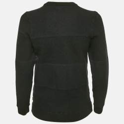 Boss by Hugo Boss Grey Wool Blend Regular Fit Sweatshirt XL