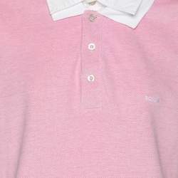 Boss By Hugo Boss Pink Cotton Tops XXL