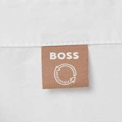 Boss By Hugo Boss White Cotton Bicona Blouse L