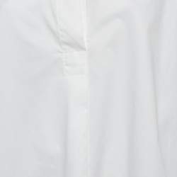Boss By Hugo Boss White Cotton Bicona Blouse L