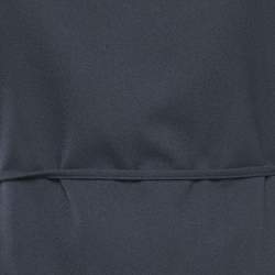 مملوكة مسبقًا فسـتان بوس باي هوغو بوس كريـب بحزام أزرق نيلي قصير صغير