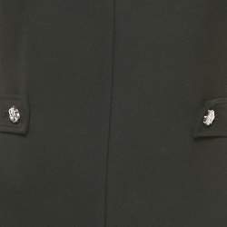 Pre Owned فسـتان بوس باي هوغو بوس كريـب بحزام أزرق نيلي قصير صغير