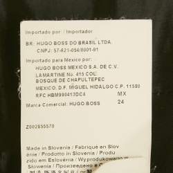 Pre Owned بدلة بوس باي هوغو بوس سترة وتنورة صوف أسود صغيرة/متوسطة