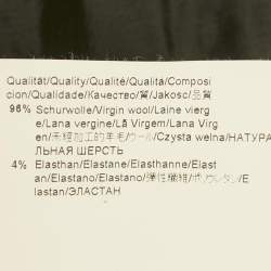 Pre Owned بدلة بوس باي هوغو بوس سترة وتنورة صوف أسود صغيرة/متوسطة