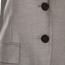 مملوكة مسبقًا Boss By Hugo Boss Grey Tailored Juicyda Blazer S