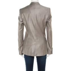 مملوكة مسبقًا Boss By Hugo Boss Grey Tailored Juicyda Blazer S