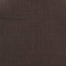 Pre Owned Boss By Hugo Boss Brown Stretch Wool Pencil Skirt M