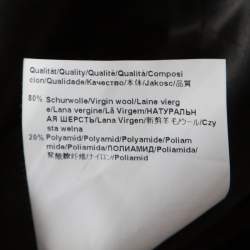 Pre Owned Boss By Hugo Boss Grey Wool Belted Cathlin Over Coat S