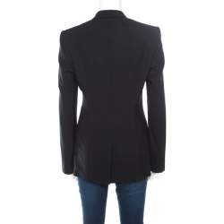 مملوكة مسبقًا Boss By Hugo Boss Black Two Button Tailored Blazer M