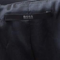 مملوكة مسبقًا Boss By Hugo Boss Black Two Button Tailored Blazer M