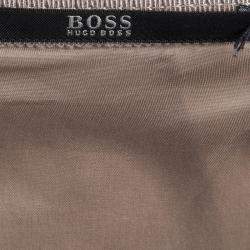 Pre Owned Boss by Hugo Boss Grey Straight Fit Skirt S