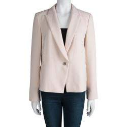 Pre Owned Boss By Hugo Boss Pink Janimi Blazer M