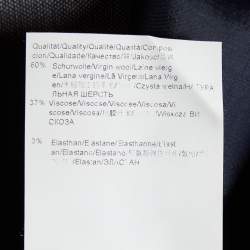 مملوكة مسبقًا Boss By Hugo Boss Grey Virgin Wool Pencil Skirt XS